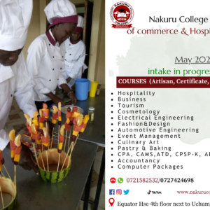 Register today with THE NAKURU COLLEGE