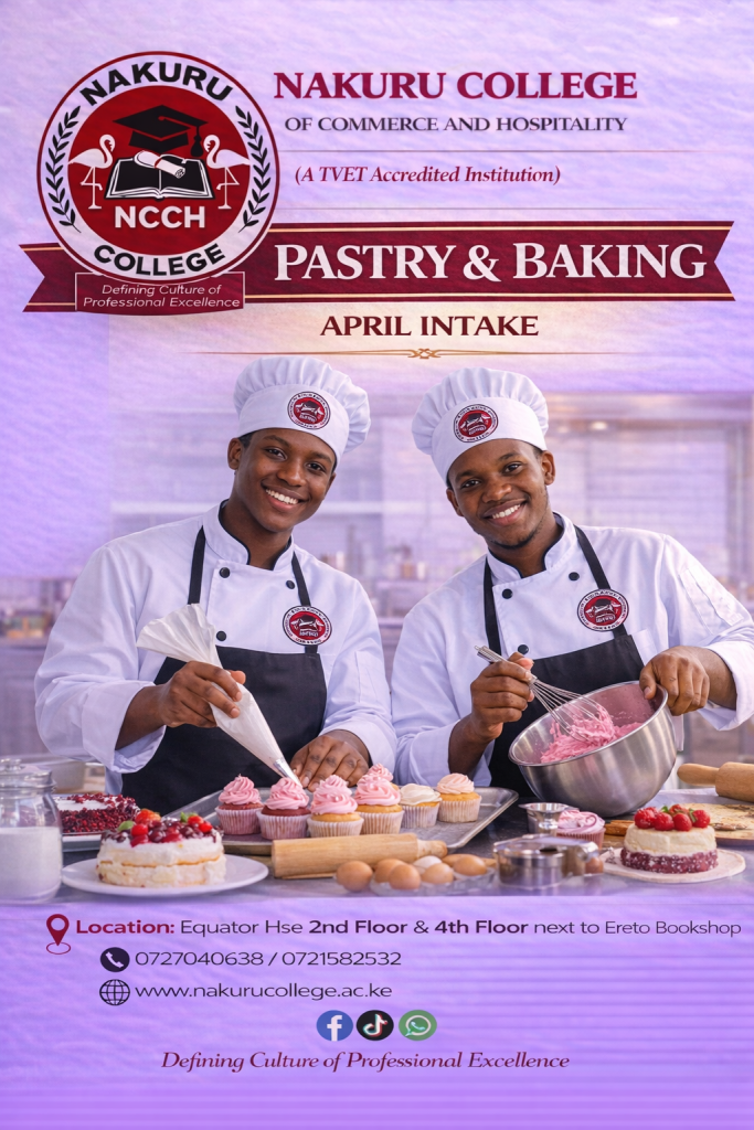 Baking & pastry i like it , so find me in NCCH this April .