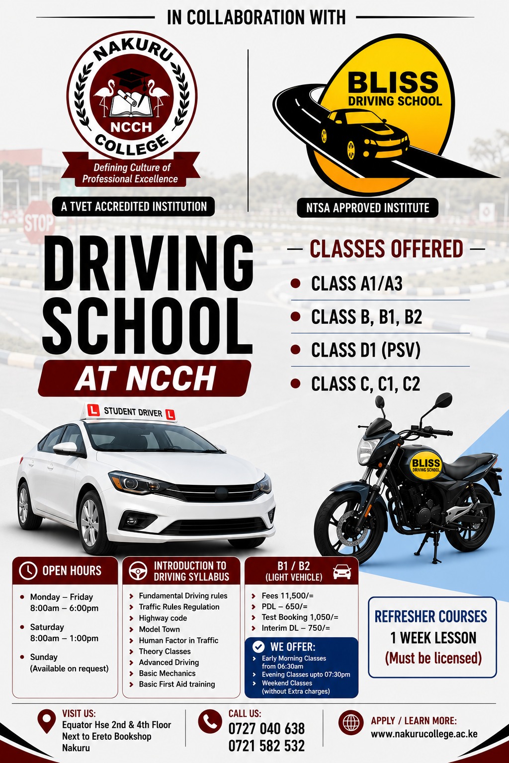 NCCH DRIVING COURSE