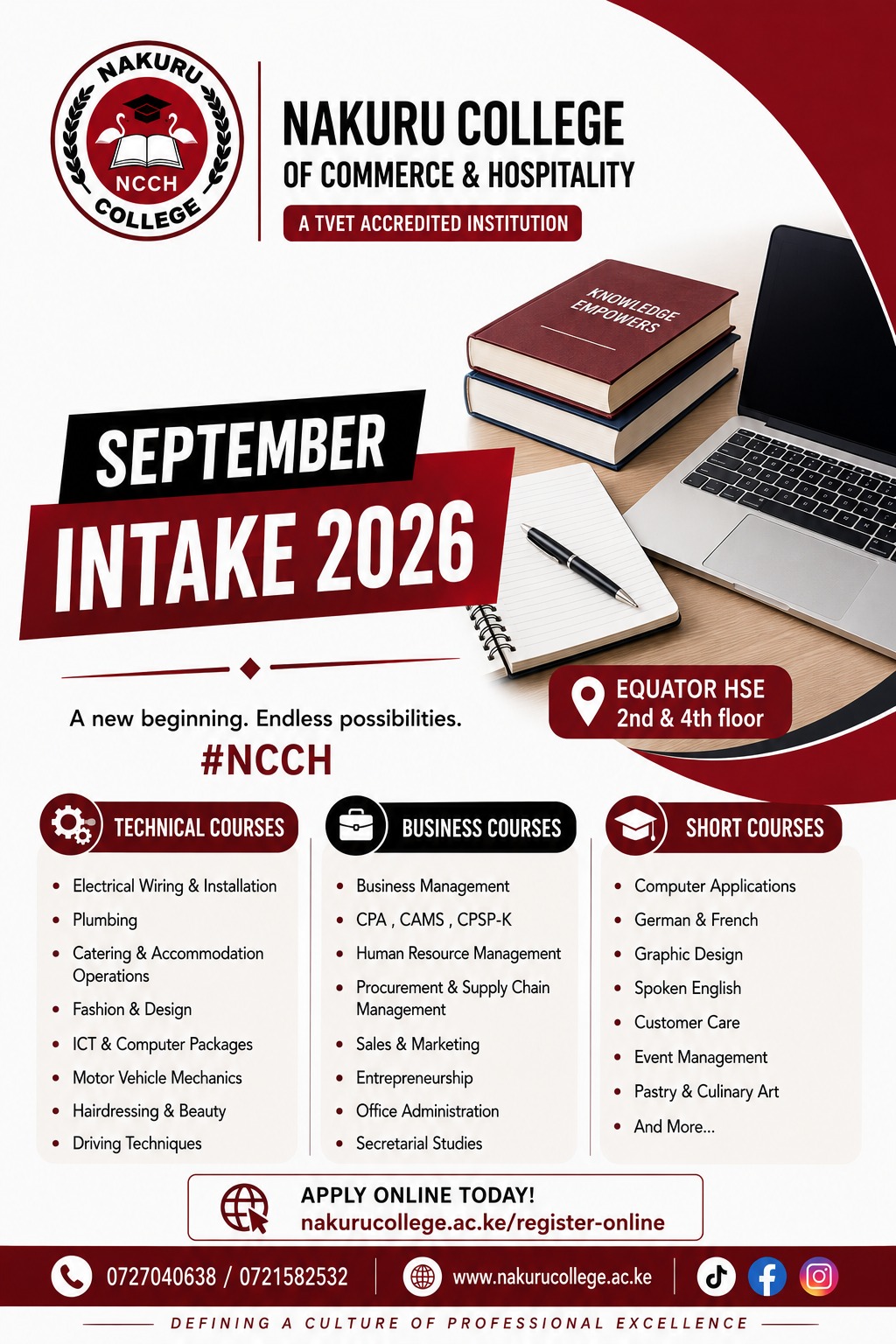 September Intake